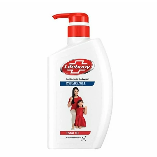شامپو بدن لایف بوی Lifebuoy مدل Total 10 حجم 500 میل