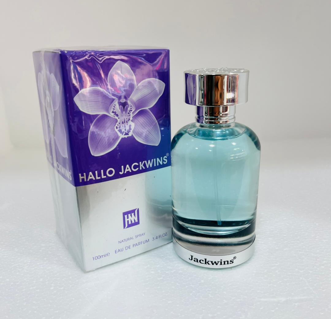 عطر ادکلن هالو جکوین Hallo Jackwin حجم 100 میل زنانه