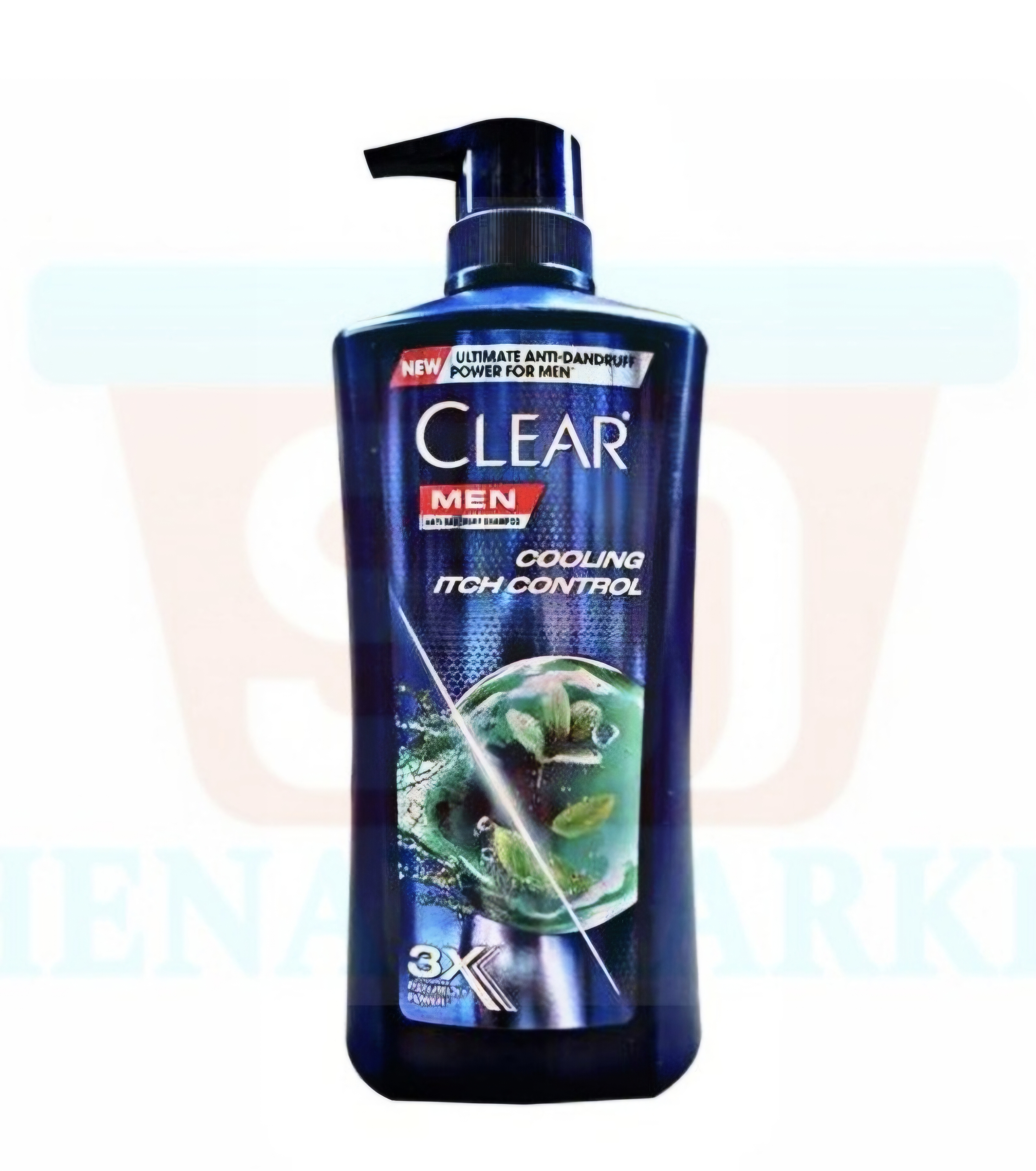 شامپو پمپی ضد شوره و خنک کننده مردانه کلیر مدل Cooling Itch Control حجم 650 میلی لیتر