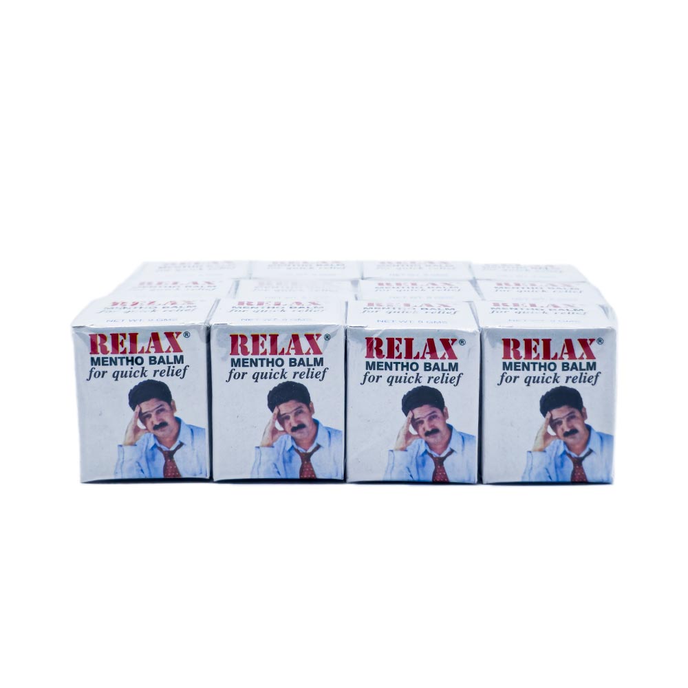 پماد ویکس ضد درد ریلکس Relax Menho Balm بسته 12 عددی