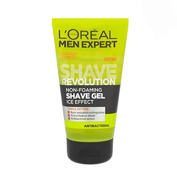 ژل اصلاح لورآل مدل Men Expert Shave Anti-Revolution حجم ۱۵۰ میل