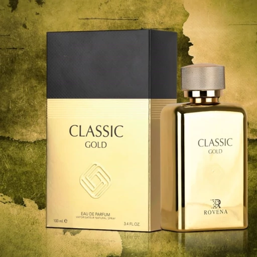 ادکلن کلاسیک گلد روونا 100 میل (Rovena) Classic Gold رایحه جگوار کلاسیک گلد- طلایی