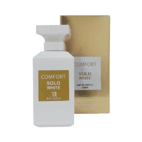 ادکلن زنانه،مردانه روونا Rovena Comfort Solo White حجم ۱۰۰ میل “تام فورد سولیل بلانک”