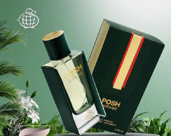 عطر زنانه مردانه فراگرنس ورد Posh Mirage حجم ۸۰ میل “فراگرنس دو بوا کانابیس بلو”