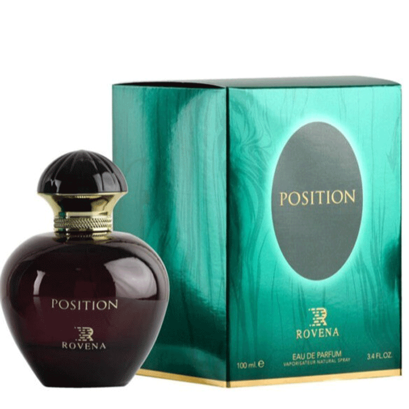ادکلن زنانه روونا Rovena Position حجم ۱۰۰ میل “دیور پویزن سبز”