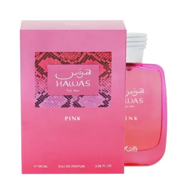 عطر ادکلن رصاصی هوس پینک | Rasasi Hawas Pink حجم ۱۰۰ میل