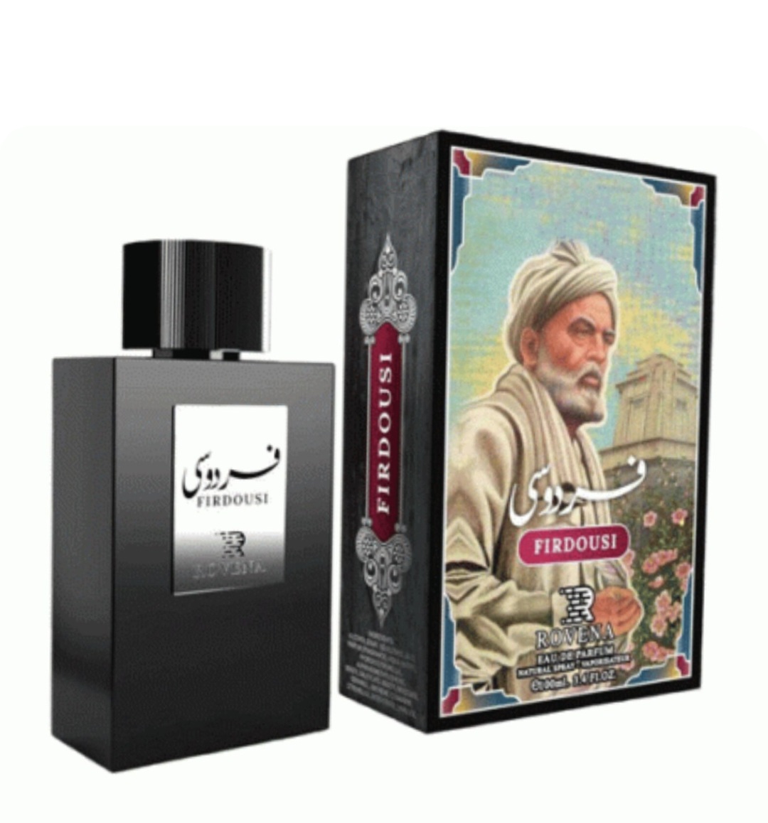 ادکلن مردانه روونا مدل فردوسی رایحه فرگامو اینتنس لدر حجم 100 میل