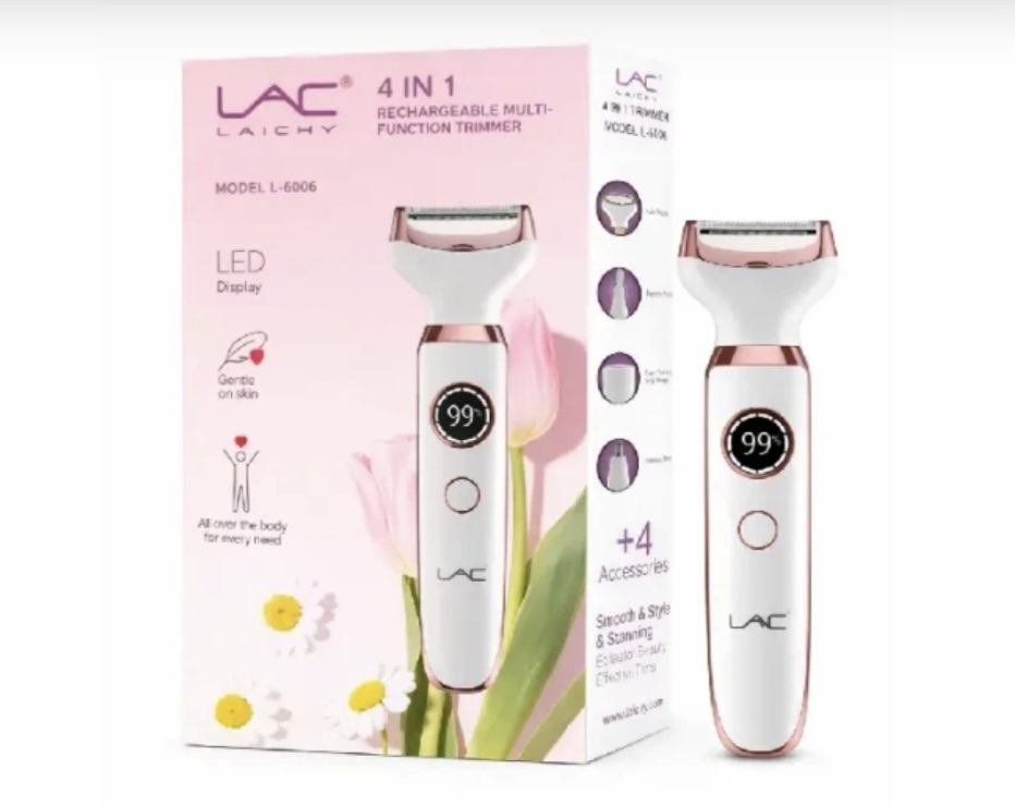 شیور چهار کاره LAC مخصوص بانوان مدل LAC L-6006