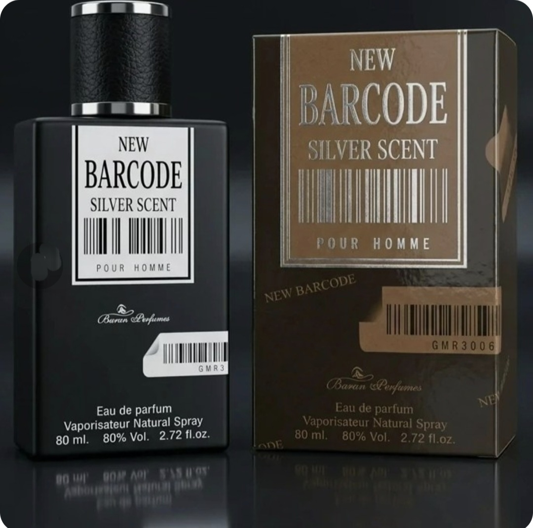 عطر ادکلن ادو پرفیوم نیو بارکد سیلور اسکنت حجم ۸۰ میل