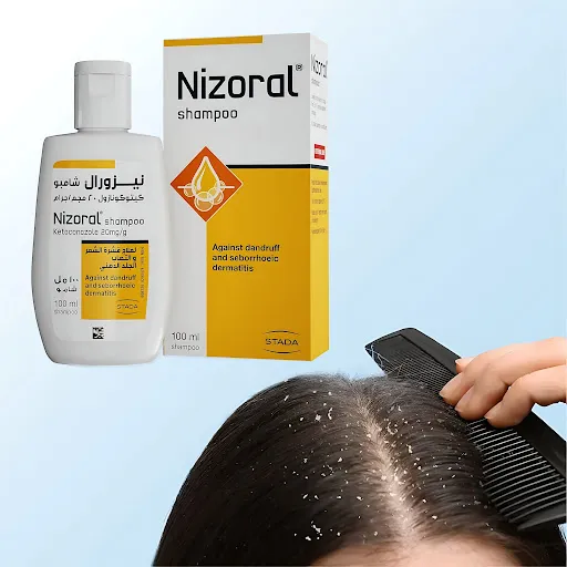 شامپو نیزورال ضد شوره قوی Nizoral Anti Dandruff حجم 100 میلی لیتر