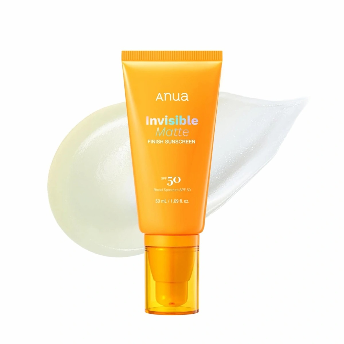 ضدآفتاب آنوا مدل invisible matte SPF 50