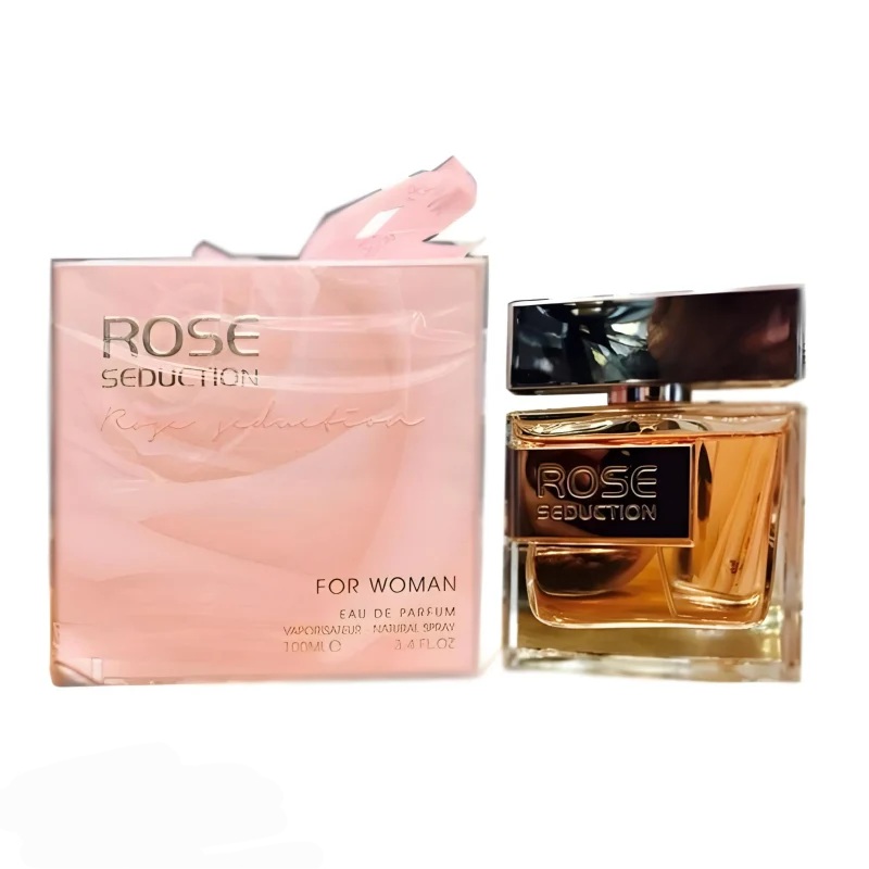 عطر زنانه فراگرنس ورد Rose Seduction حجم ۱۰۰ میل مشابه “بامبشل سداکشن”