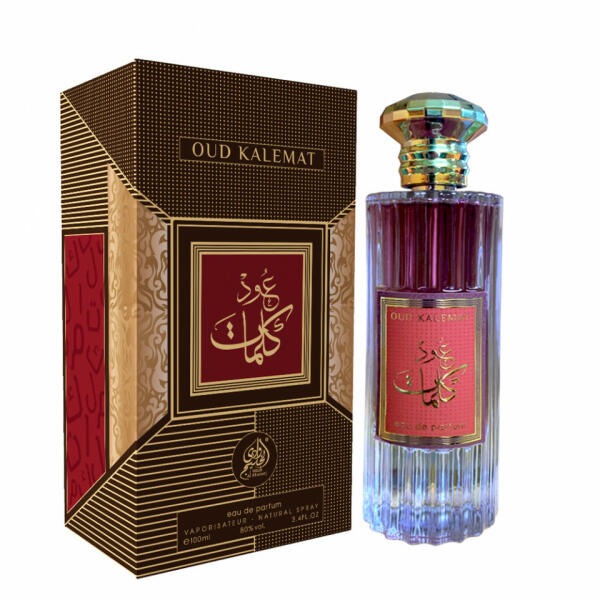 ادکلن عود کلمات از شرکت وادی الخلیج حجم 100 میل