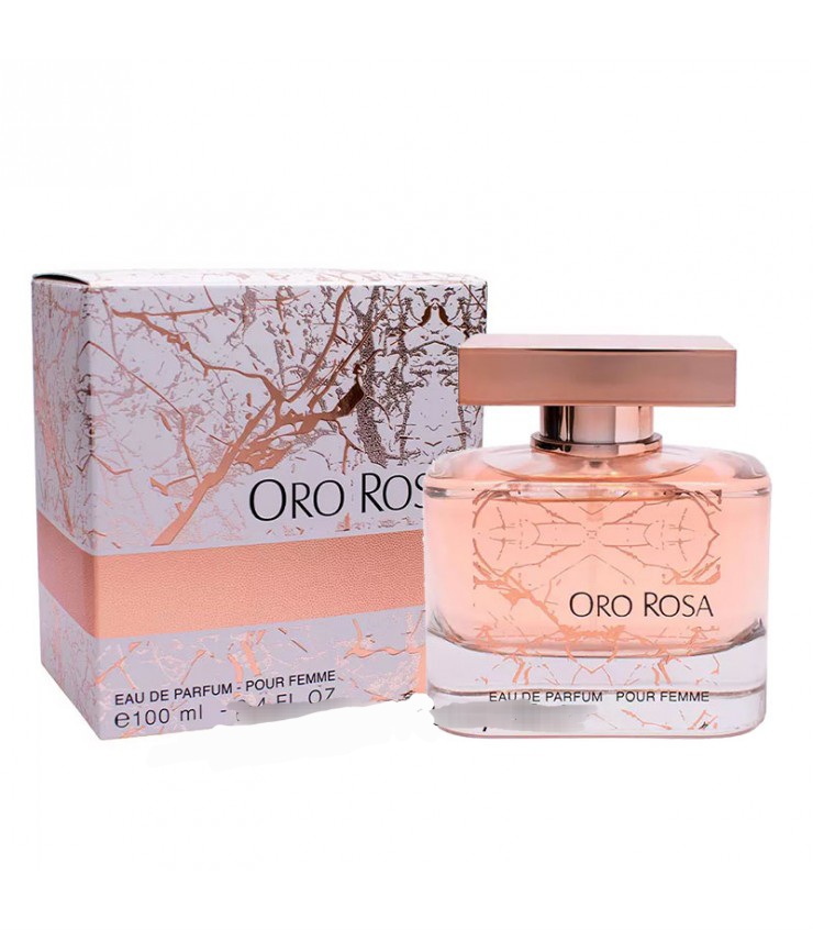 عطر زنانه فراگرنس ورد Oro Rosa حجم ۱۰۰ میل مشابه عطر زنانه فراگرنس ورد Oro Rosa رایحه دلچه گابانا د وان لیس ادیشن
