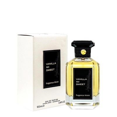 عطر ادکلن وانیلا سو سوییت ادو پرفیوم زنانه مردانه فراگرنس ورد حجم100 میل