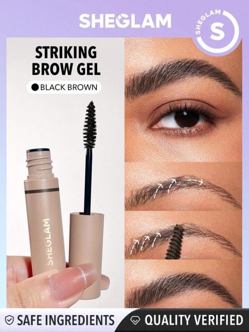 ریمل ابرو شیگلم رنگ black brown شگلم