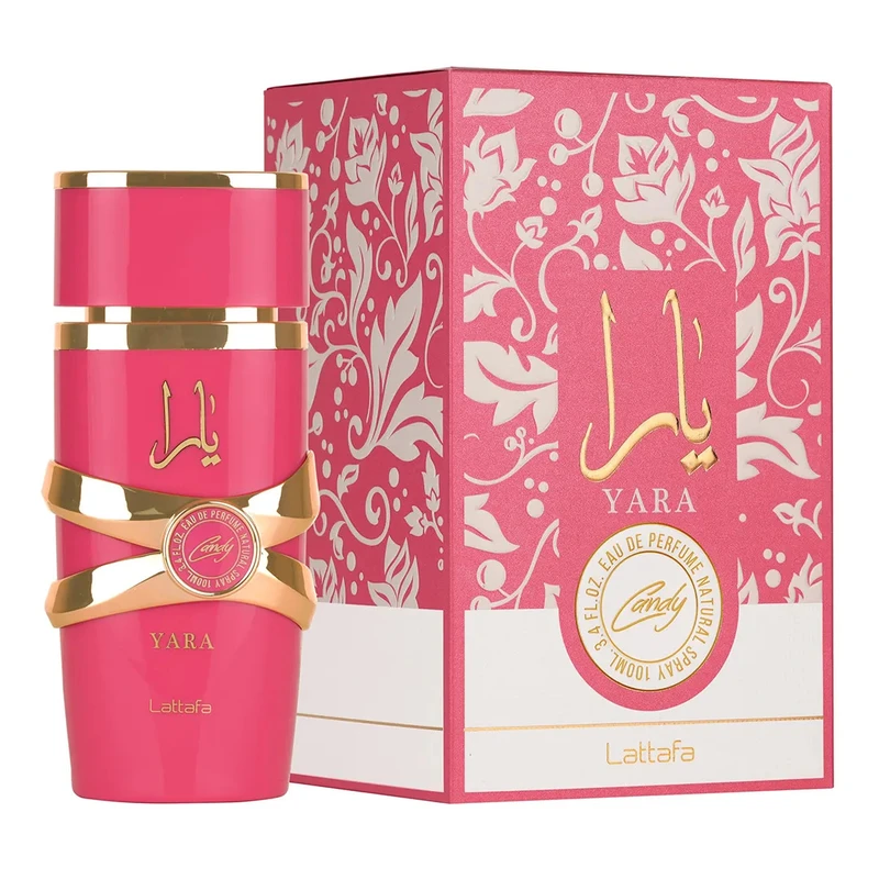 عطر ادکلن یارا کندی لطافه یارا سرخابی حجم ۱۰۰ میل