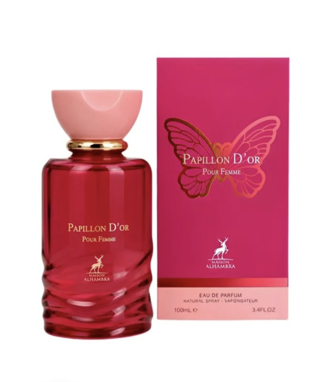 عطر ادکلن زنانه رایحه ی کارولینا هررا لا مومبا الحمبرا ۱۰۰میل