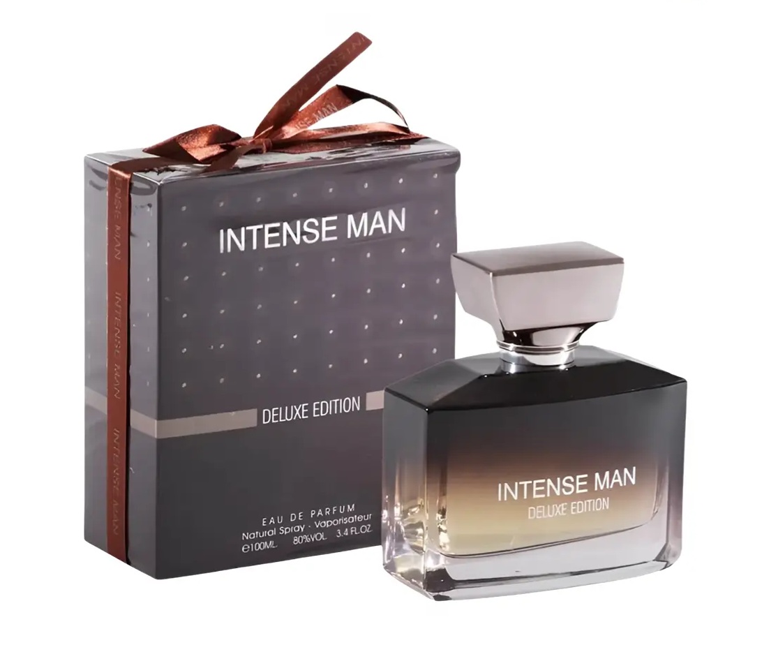 عطر ادکلن فراگرنس ورد اینتنس من قهوه ای intense man حجم 100 میل
