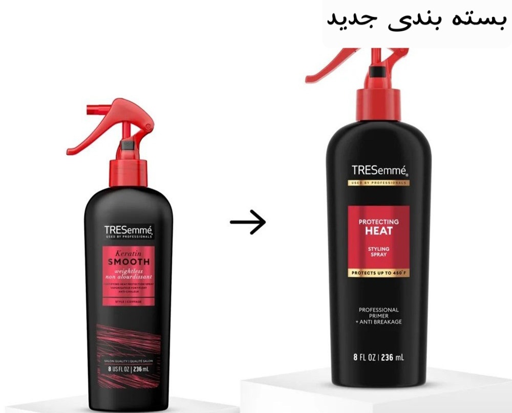 اسپری مو محافظ حرارت ترزمه حجم ۲۳۶ میل