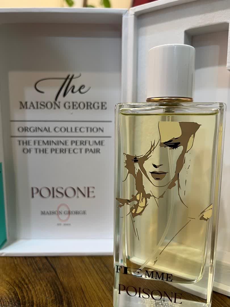 عطر ادکلن د میسون جورج پویزن فمی (مشابه ایو سن لورن لیبره) حجم ۱۲۰ میل
