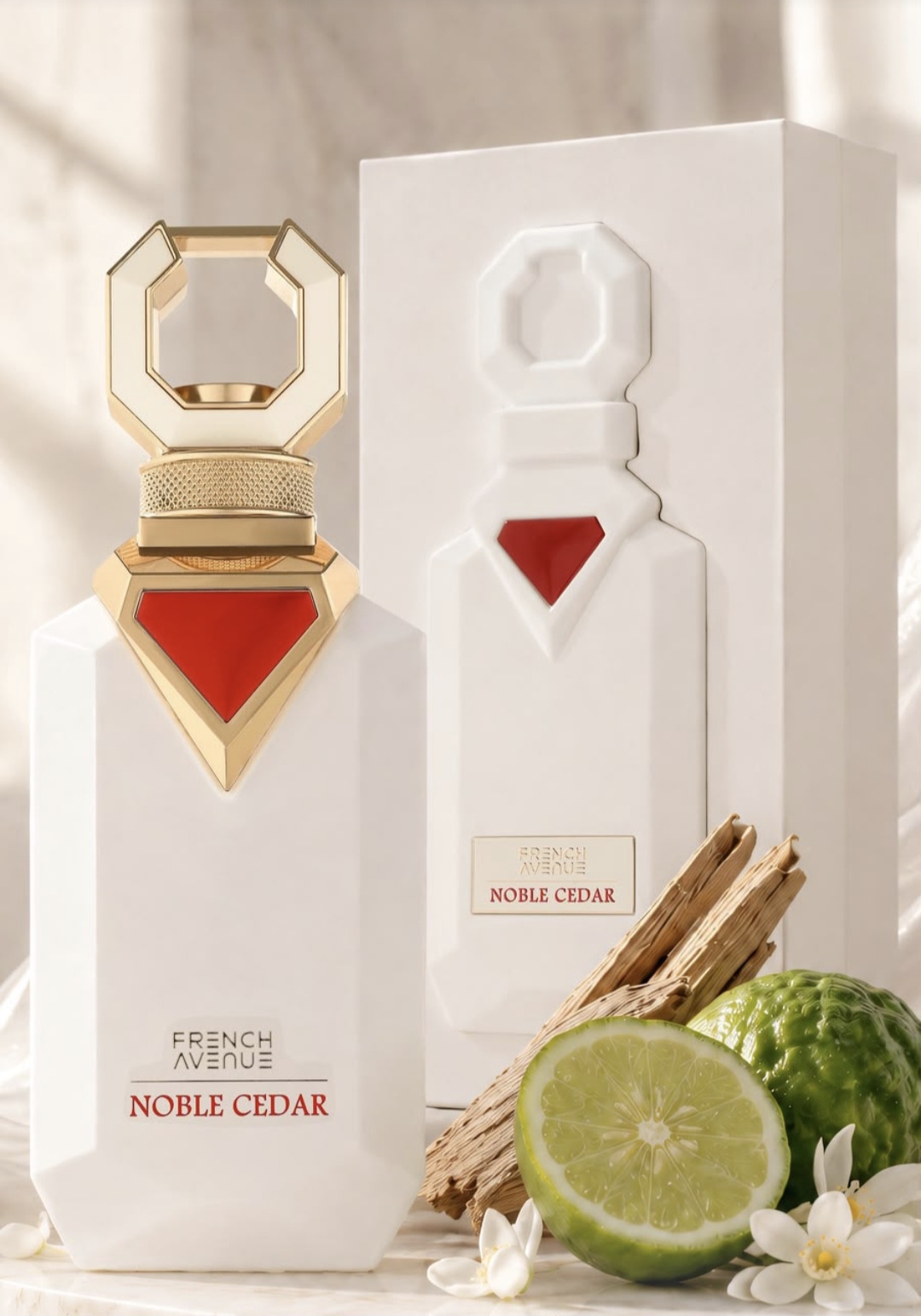 عطر ادکلن NOBLE CEDAR فرنچ اونیو حجم ۱۰۰ میل