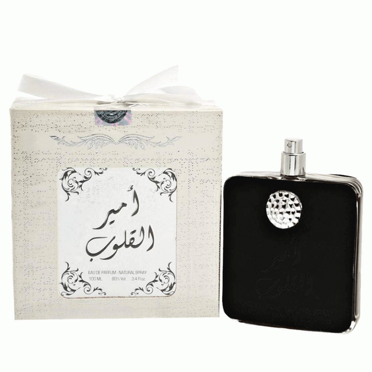عطر ادکلن مردانه امیر القلوب ارض الزعفران حجم ۱۰۰ میل