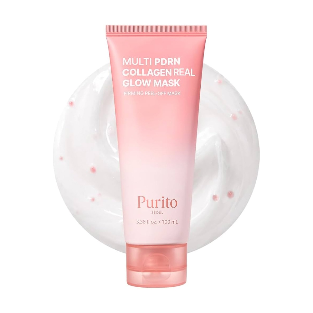 ماسک پیل آف PDRN و کلاژن پیوریتو مدل Multi PDRN Collagen Real Glow حجم 100 میل