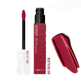 رژ لب مایع مات میبلین سوپر استی مدل MATTE INK شماره 80 رنگ RULER