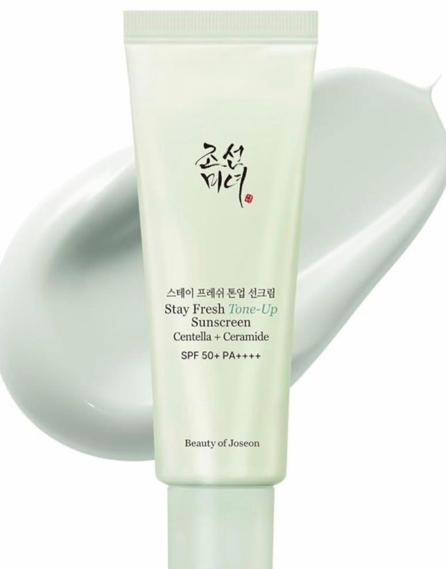 ضدآفتاب تون آپ Stay Fresh سنتلا و سراماید بیوتی آف جوسان SPF50+