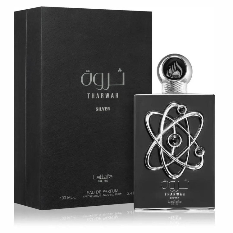 ادکلن ثروه سیلور لطافه حجم100میل | Lattafa Tharwah Silver