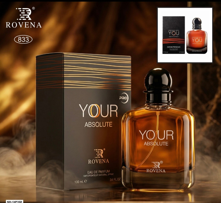 عطر ادکلن یور ابسولوت روونا YOUR ABSOLUTE حجم ۱۰۰ میل مشابه استرانگر ویت یو ابسولوتلی